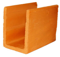 Canaleta 14x19x24 4 peças metro linear