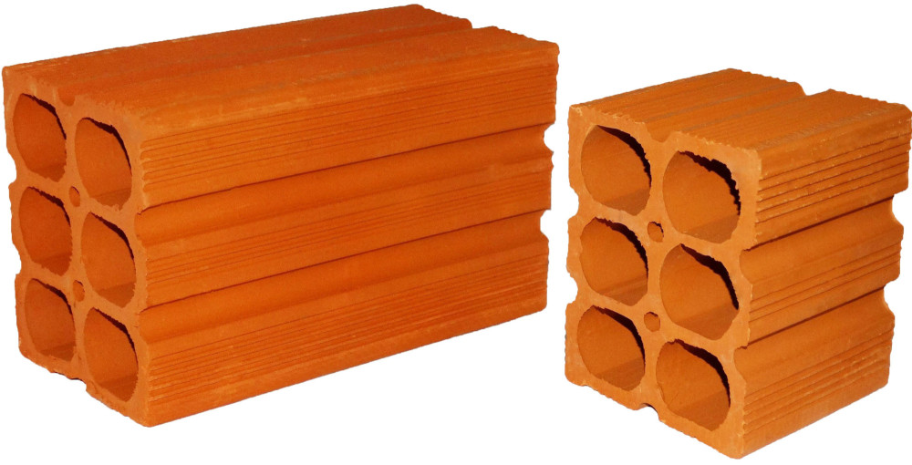 Tijolos de 6 furos 11,5x14x24 25 peças M2