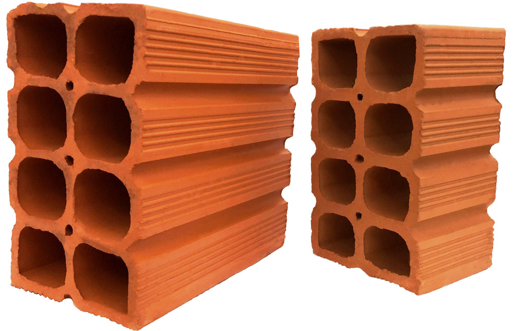Tijolos de 8 furos 11,5x19x19 25 peças M2